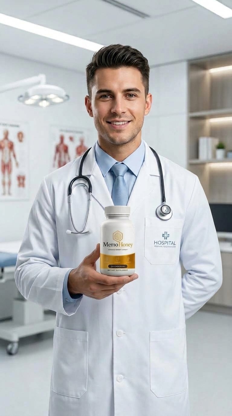 Physician reviewing MemoHoney